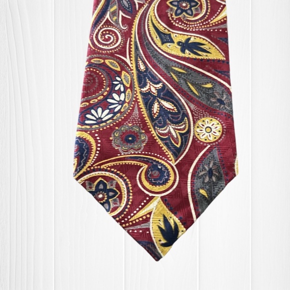 FERRELL REED Men’s Silk Men’s Tie - Picture 2 of 7